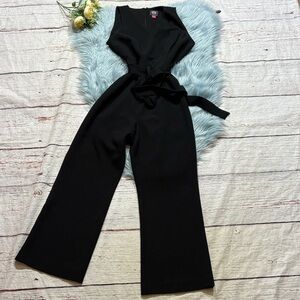 Vince Camuto Black Sleeveless Jumpsuit sz 4P